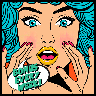 Pokie Pop Every Week and Every Day Bonuses Selection