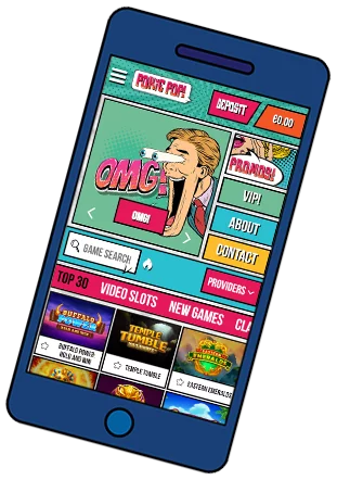 PokiePop Mobile Version of Australia Online Casino Website