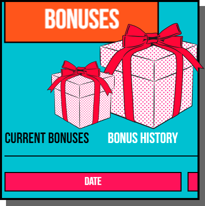 Bonus History at Pokie Pop profile