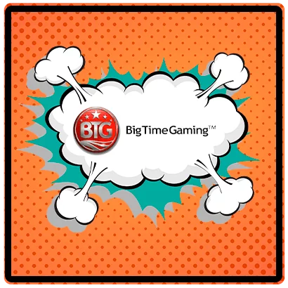 Big Time Gaming Provider at the Pokie Pop Casino