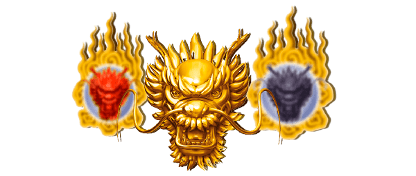 5 dragon online slot logo