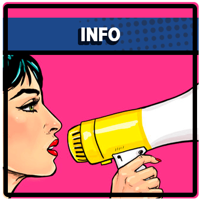 Lady with loudspeaker pop art style
