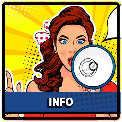 Woman speaks into loudspeaker pop art style