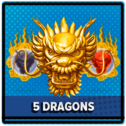 5 Dragons at the Pokie Pop Casino